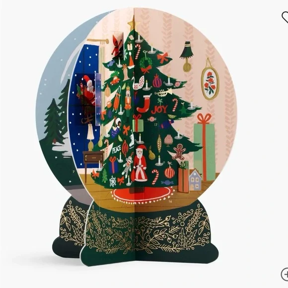 Rifle Paper Co. SNOW GLOBE ADVENT CALENDAR - Picture 4 of 6